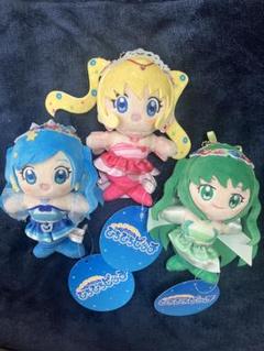 ぴちぴちピッチ るちあ 波音 リナ ぬいぐるみ マスコット ツリビレ 限定 ぴちぴちピッチ るちあ 波音 リナ ぬいぐるみマスコット 全3点