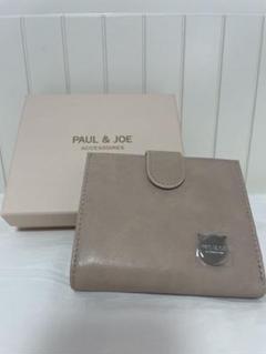 PAUL & JOE 二つ折り財布 ベージュ PAUL & JOE ACCESSOIRES 「PAUL ACCESSOIRES」 財布 FREE