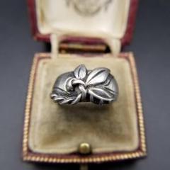 最大10%OFFクーポン ウクライナ ヴィンテージ 葉っぱと蔓 925 シルバー フローラル アクセサリー