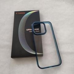 ✾TORRAS✾iPhone15　6.1インチ 2023 ケース　ブルー　クリア