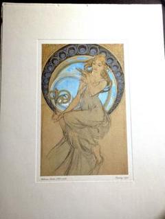Alphonse Mucha リトグラフ 1898年製作 ミッシャ財団監修版 Alphonse Mucha リトグラフ 1898年制作 ミッシャ財団監修版