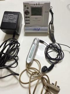 SHARP ポータブルMDレコーダー MD-MT77-S 昭和レトロ SHARP ポータブルMDレコーダー MD-MT77-S 昭和レトロ - メルカリ