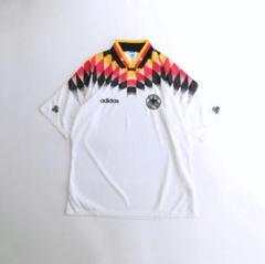 希少 当時モノ ユニフォーム adidas／94 ドイツ ゲームシャツ 2025年最新】ドイツ代表 94の人気アイテム - メルカリ