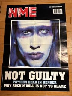 マリリンマンソン　雑誌　表紙 Raygun 雑誌 NME 90's ポスター マリリンマンソン 洋書 洋楽 雑誌 90s 90年代