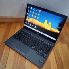 【1台限り!】超軽量⭐️黒ノートパソコン⭐️事務作業に最適⭐️Windows11