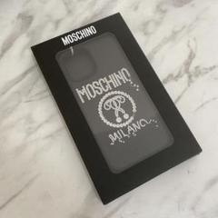 【新品】モスキーノ パールロゴ iPhone12 Pro Max ケース