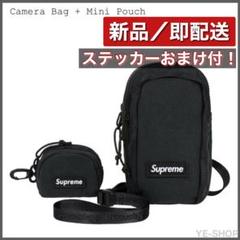 新品／Supreme Camera Bag + Mini Pouch Blackのサムネイル