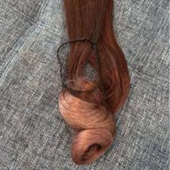 ‪☆ ワンタッチエクステ wig ピンクブラウン 薄藤色 グラデーション