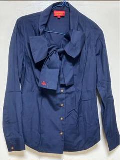 Vivienne Westwood オーブ リボン ブラウス リボンシャツ 美品