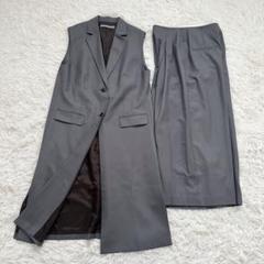 美品✨️セオリーリュクス NEW SAXONY セットアップ オータムグレー