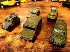 ミリタリービークル 5台セット　トミカ　プルバックカー
