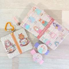 専用☆ミニポーチ＆畳めるペットボトルカバー☆ ジョリーフルール