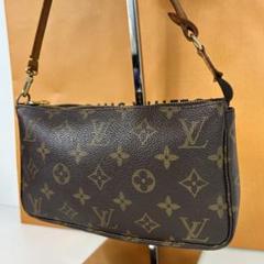 美品✨ルイヴィトン　モノグラム　ポシェットアクセソワール
