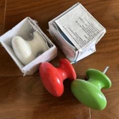 IKEA NORRBYN ドアノブ　取っ手　４色セット