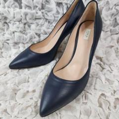 極美品 フルラ ポインテッド トゥ ハイヒール パンプス 23.5㎝