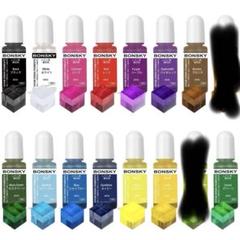 レジン 着色剤 レジン液 エポキシ樹脂 着色剤 透明16色 10ml