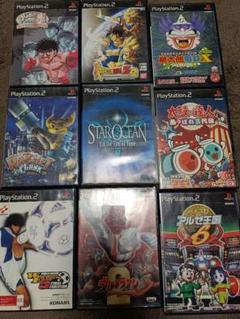 動作未確認　PS2 ゲームソフト 9本セット