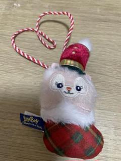 香港ディズニーランド　クリスマス　リーナベルぬいぐるみ 最新 正規品】リーナベル クリスマス ぬいぐるみキーチェーン