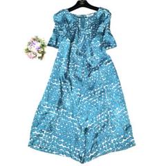 ★美品 マックスマーラ センタードレープワンピース ❤︎アートドット XL 2XL