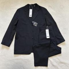 極美品　UNIQLO Uユニクロ U セットアップスーツ　SizeL CHRISTOPHE LEMAIRE - ユニクロ ルメール Uniqlo U スーツ