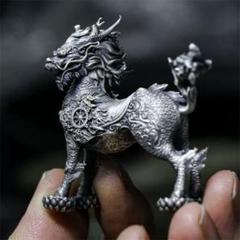 銅制 鎮水獣麒麟 鎮宅 辟邪 開運 風水 招財 卓上 装飾品 置物 工芸品 銅制 鎮水獣麒麟 鎮宅 辟邪 開運 風水 招財 卓上 装飾品 置物
