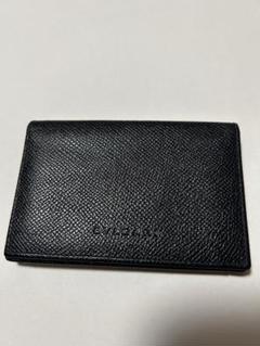 ✨極美品✨BVLGARI ブルガリ 名刺入れ　二つ折り　ブラック　レザー 楽天市場】BVLGARI ブルガリブルガリ二つ折りクレジットカード