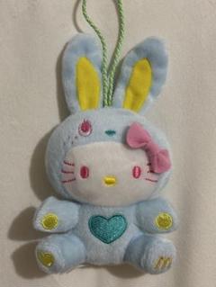 ハローキティ カラフルバニーぬいぐるみ