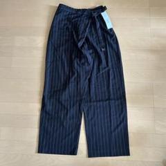 美品＊nop de nodノップドゥノッド＊ゆったりテーパードパンツ nop de nod パンツ リネン8分丈タックワイドパンツ レディース