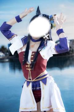 (7/12まで)ウマ娘 コスプレ衣装 スターティングフューチャー Lサイズ 靴ありウマ娘コスプレ衣装 スターティングフューチャーLサイズ