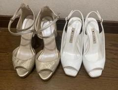 DIANA プールサイド ヒール2足セット売り