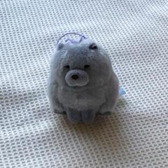 ちゃうねん ぬいぐるみストラップ グレー ≪5月の新商品≫もふ犬チャウねん☆アミューズプライズ-NEW ITEM