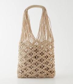 AZUL BY MOUSSY CROCHET TOTE BAG