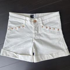 Rady 金ボタン 白 ショートパンツ