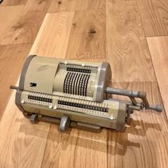 昭和レトロ】TIGER(タイガー)手回し計算機【実働】1965年モデル