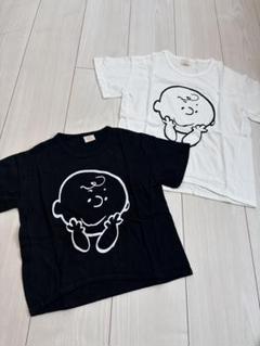 新品　チャーリーブラウン　Tシャツ 2枚セット　100 120 韓国子ども服