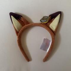 上海ディズニー ズートピア ニック カチューシャ