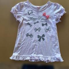 メゾピアノ リボンTシャツ 160cm
