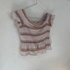 American Eagle フリルスリーブ オフショルダー　Tシャツ XSのサムネイル
