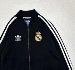 【希少】adidas　レアル・マドリードFC　00s　刺繍ロゴ　トラックトップ 希少☆アディダス レアルマドリード 刺繍 CL仕様 トラック