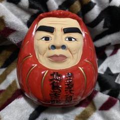激烈レア！！北島三郎　芸道35周年記念　陶器製だるま貯金箱　サブちゃん　おまけ付