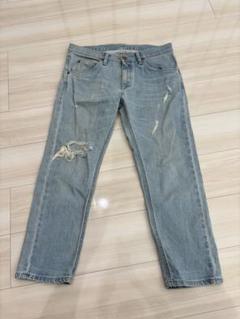 LEE ジーンズ 古着 パンツ デニム 4133 W32 日本製 ライトブルー