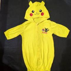 新品未使用⭐︎ピカチュウロンパース(70〜80cm) gelato pique】【ベビー】ジェラート ピカチュウロンパース 70