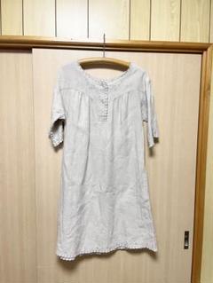 リネン100 ワンピース