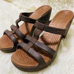 廃盤品　Crocs　クロックス　22　サイプラス　サンダル　ミュール W6