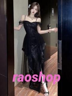 大人気ロングレースドレス❤️結婚式パーティーキャバ嬢用