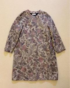 【ファッション通販】 最終お値下げいたします。【新品、未使用】ドリスヴァンノッテンのラメ入り花柄コート - チェスターコート