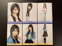 乃木坂46 生写真　矢田萌華　メッシュニット　静岡　tシャツ 6種コンプ 乃木坂46 Tシャツ 静岡 メッシュニット 生写真 矢田萌華 6種