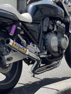 cb400sf nc31 DJガニマタ 4-2-1　マフラー Amazon | マフラー メッキ NC31 / CB400SF NC31 50.8