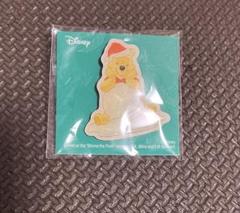 ディズニー サンタ帽キャラクターピンバッジ　プーさん