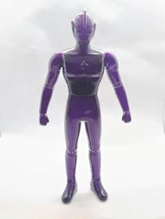 た*助様 サンプル品 ウルトラマン コスモス クリア パープル ソフビ サンプル品 ウルトラマン コスモス クリア パープル ソフビ